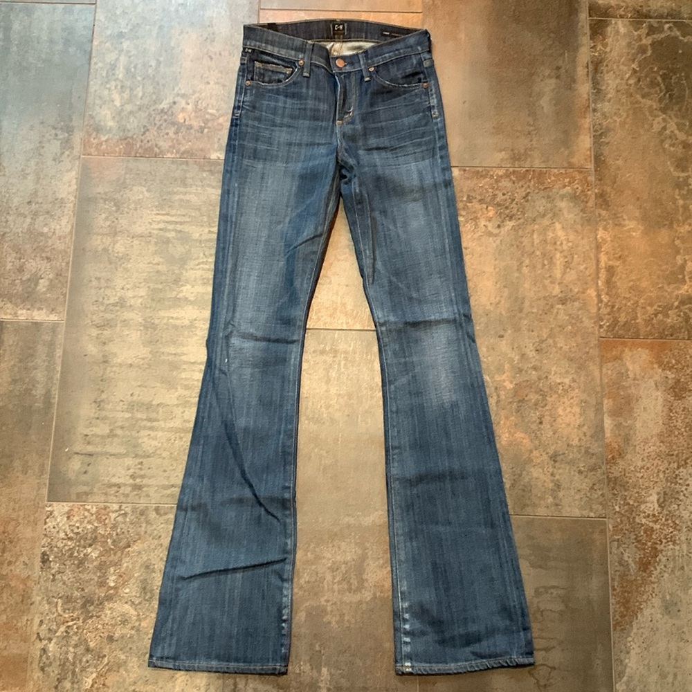 COH medium rise bootcut jeans